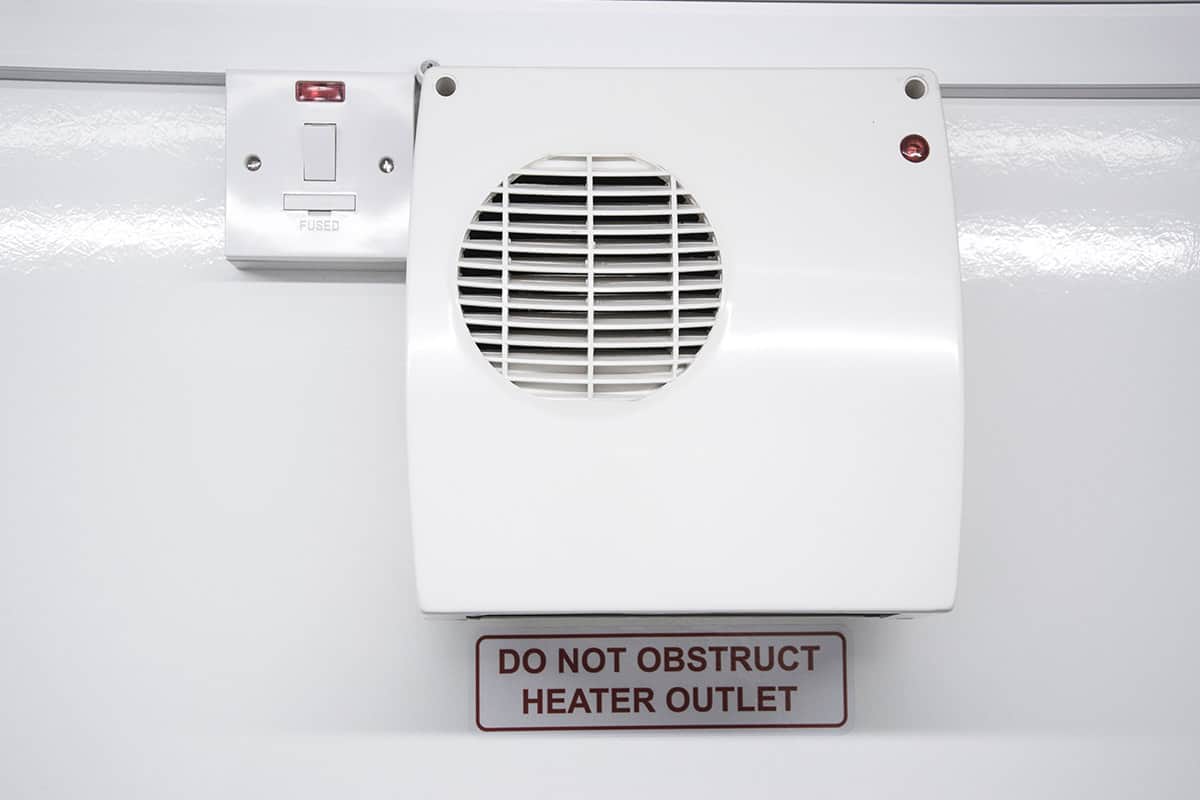 obstruct heater outlet